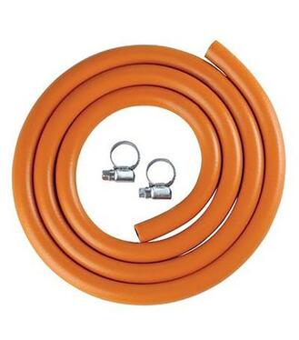 Hadica Meva NP 01006, na plyn, LPG, 2x spona, L-1.5 m