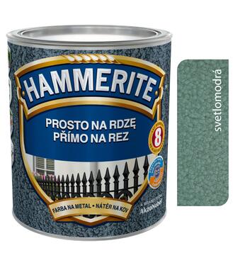 Hammerite Priamo na hrdzu, Kladivkový svetlomodrý 0,7l