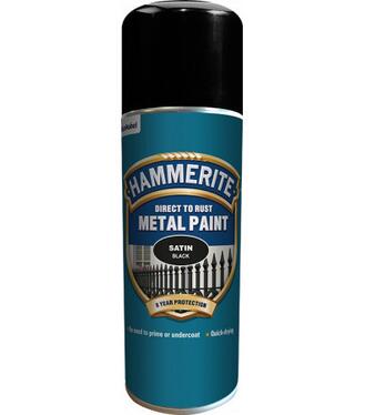 Hammerite Priamo Na Hrdzu Sprej čierna 400ml