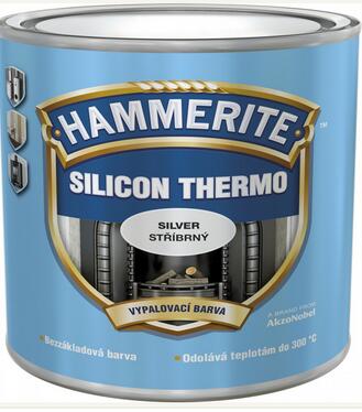 Hammerite Silicon Thermo čierna - Vypaľovacia žiaruvzdorná farba 0,25l