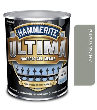 Hammerite Ultima 7042 šedá matt 0,75l