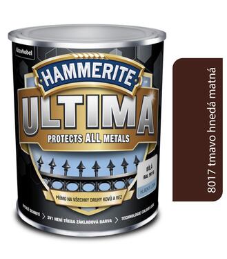 Hammerite Ultima 8017 tmavá hnedá Matt 0,75l