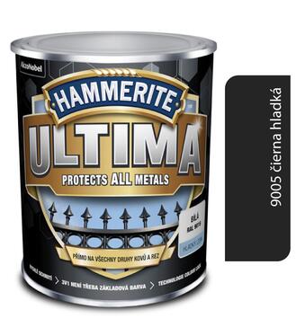 Hammerite Ultima 9005 čierna hladká 2,5l