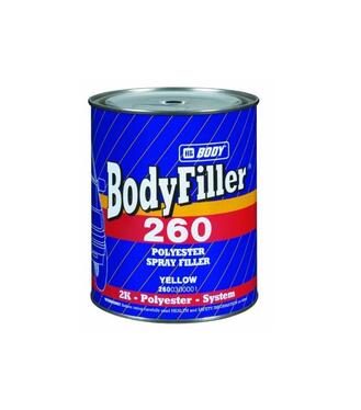 HB Body 260 plnič béžový + tužidlo - dvojzložkovýá polyesterová striekacia vyrovnávacia látka 1l