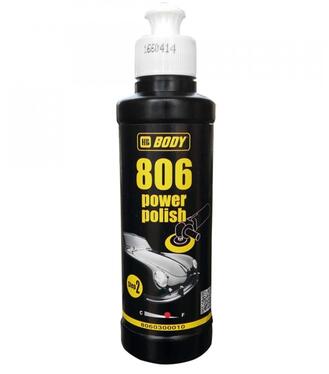 HB Body 806 Leštiaca pasta jemná žltá - posledná vrstva strojového leštenia autolakov 200ml