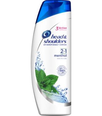 Head & Shoulders Šampón na vlasy 2v1 Chladiaci mentol 360ml