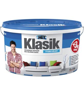 Het Klasik biely, Interiérová biela farba 40kg