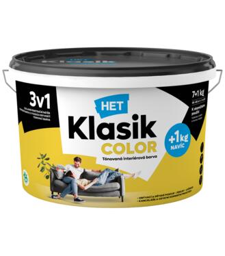 Het Klasik Color 0618 žltý sýty 7kg+1kg