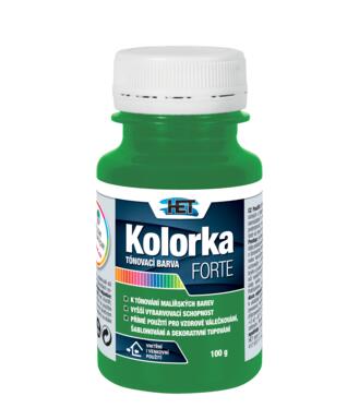 Het Kolorka Forte 0566 zelená 100g