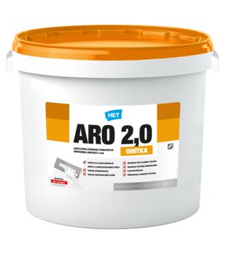 Het Omietka ARO 2 - Akrylátová ryhovaná tenkovrstvá omietka zrnitosť 2mm 25kg