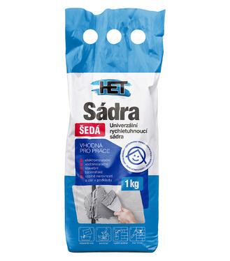 Het Sádra štukatérska šedá 1kg