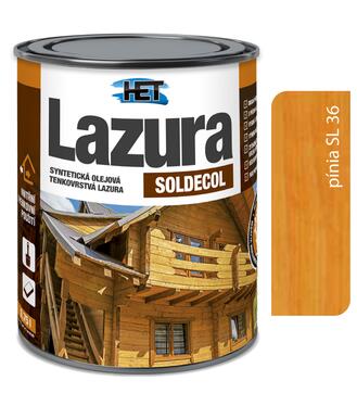 Het Soldecol lazúra SL36 pínia - Tenkovrstvá lazúra 2,5l