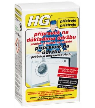 HG Prípravok na údržbu pračiek a umývačiek 200ml