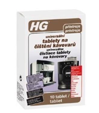 HG Univerzálne čistiace tablety na kávovary 10 tabliet