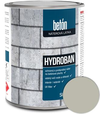 Hydroban 0110 2,5kg farba na betón svetlošedá