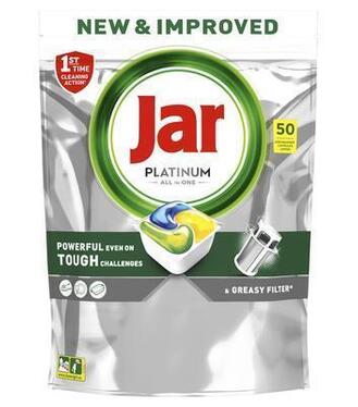 Jar Platimum Tablety do umývačky riadu Lemon 50ks