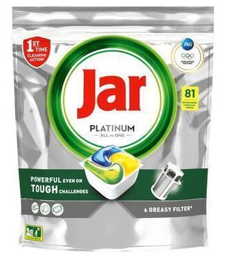 Jar platinum Lemon tablety do umývačky 105ks