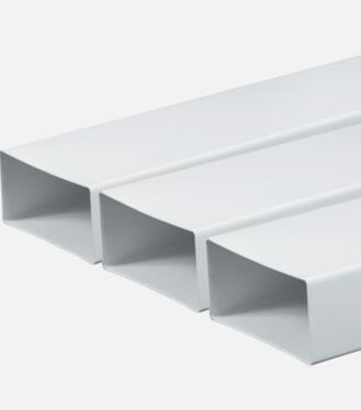 Kanál plochý 150x75x1000 biely
