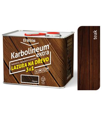 Karbolineum Extra Teak 3,5kg - lazúra 3v1
