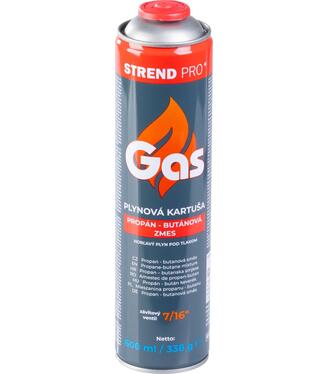 Kartuš Strend Pro, 600 ml, 338 g, Propán-Bután, štandardný závit