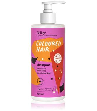Kilig Šampón na vlasy S prírodnými aminokyselinami Farbené vlasy 400ml