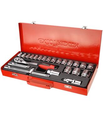 Kľúče nástrčné Extol Premium 1/2