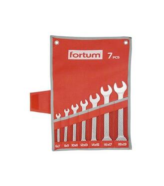 Kľúče vidlicové 6-19mm 7-dielna sada Fortum