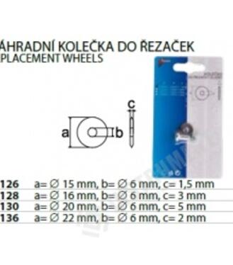 Koliesko rezacie do rezačky 22x12mm