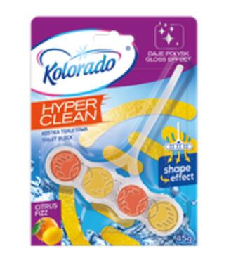 Kolorado WC blok Hyper Clean - Citrus Fizz 45g