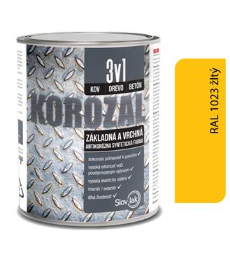 Korozal 3v1 RAL 1023 žltý 2,5l