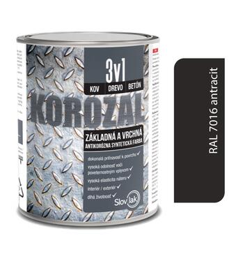 Korozal 3v1 RAL 7016 antracit 2,5l
