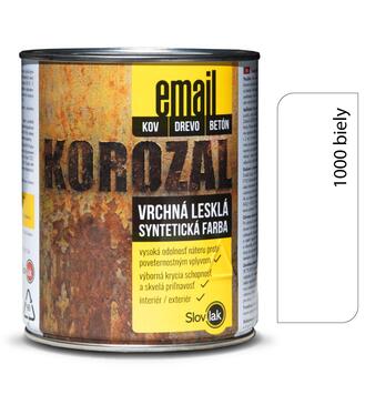 Korozal EMAIL 1000 biely MAT 3 kg