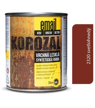 Korozal EMAIL 2320 svetlohnedý 0,75kg