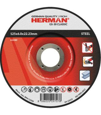 Kotúč brúsny oceľ GS-30 230x6,0x22,23mm