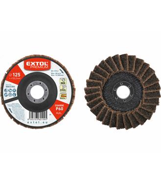 Kotuc lamel.šikmý, 125mm P60 netkaná textília