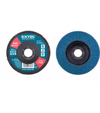 Kotúč lamelový šikmý zirkón 125mm P40