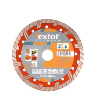 Kotuč rezný diamantový Turbo plus Extol Premium 150x22,2mm