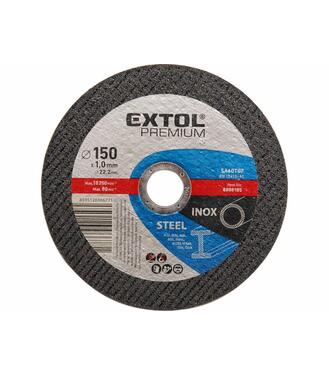 Kotúč rezný na kov 150x1,6x22,2mm Extol Premium
