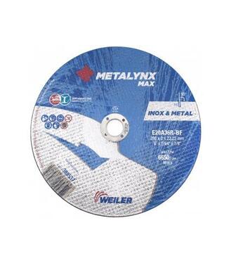 Kotúč rezný nerez/oceľ METALYNX MAX 125x1,0x22,2mm