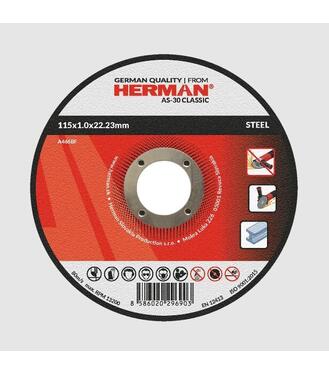 Kotúč rezný ocel AS-40 Abrazor 115x0.7x22.22mm