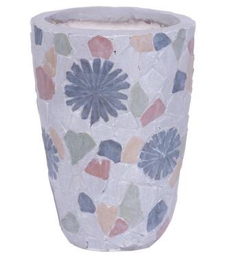 Kvetináč s mozaikou 20.5