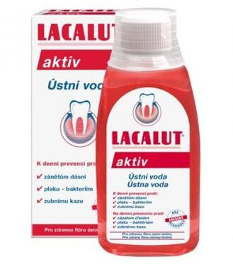 Lacalut Aktiv Ústna voda 300ml
