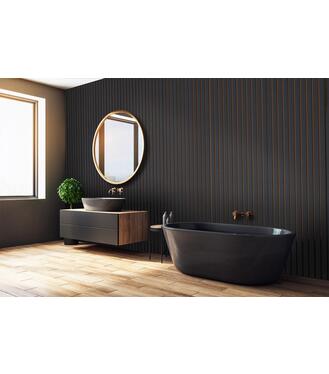 LAMELIO Obklad AMBER A antracit lišta 13x270cm