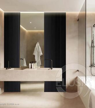 LAMELIO Obklad OLMO black C lišta 12,2x270cm