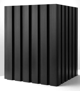 LAMELIO OLMO ukončenie ľavé čierny 4,2 x 2,7m