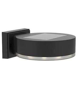 Lampa solárna SMD LED, stena/plot, 2ks, 14x02x5,5cm
