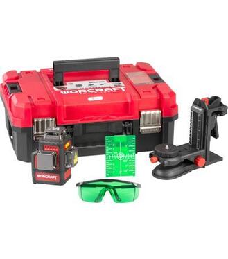 Laser Worcraft XCUBE026 ShareSYS Toolbox 3x3D Green Beam bez aku