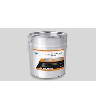 LEACRYL farba na cesty biela 5kg