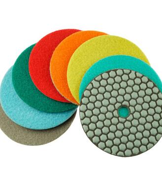 Leštiaci kotúč, diamant,práca nasucho 125/200