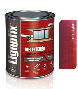 Lignofix Olej exteriér, mahagón 0,6l
